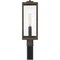Quoizel Westover 1-Light Industrial Bronze Outdoor Post Lantern WVR9007IZ - alternate 4